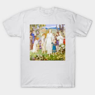 The Coming of Bride (1917) by John Duncan T-Shirt